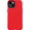 Red Solid iPhone 14 Plus Impact Case