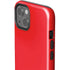Red Solid iPhone 14 Plus Impact Case