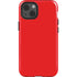 Red Solid iPhone 14 Impact Case