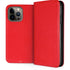 Red Solid iPhone 14 Pro Max Folio Case