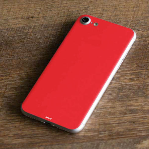 Red Solid iPhone 7 Skin