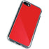 Red Solid iPhone SE (2nd & 3rd Gen) Clear Case