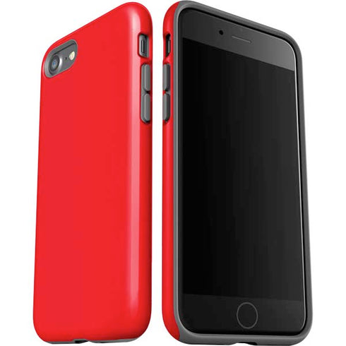Red Solid iPhone SE (2nd & 3rd Gen) Pro Case