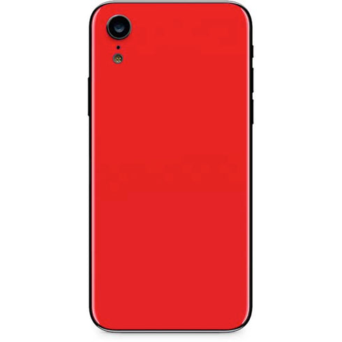 Red Solid iPhone XR Skin