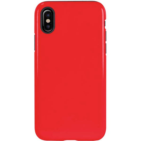 Red Solid iPhone XS Pro Case