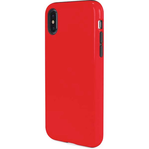 Red Solid iPhone XS Pro Case