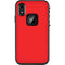 Red Solid LifeProof Fre iPhone Skin