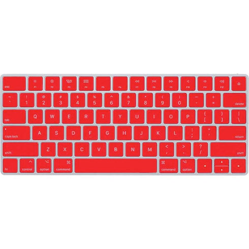 Red Solid Magic Keyboard Skin
