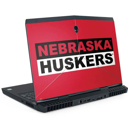 University of Nebraska Red Huskers Dell Alienware Skin
