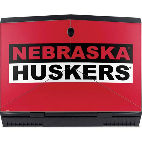 University of Nebraska Red Huskers Dell Alienware Skin