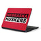 University of Nebraska Red Huskers Samsung Chromebook Skin