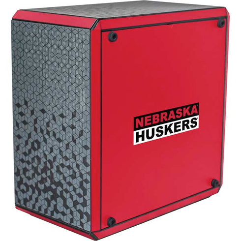 University of Nebraska Red Huskers Cooler Master MasterBox Q300L Mini Tower Skin