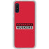 University of Nebraska Red Huskers Galaxy A10e Clear Case