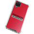 University of Nebraska Red Huskers Galaxy A12 Clear Case