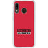University of Nebraska Red Huskers Galaxy A20 Clear Case