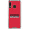 University of Nebraska Red Huskers Galaxy A30 Clear Case