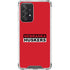 University of Nebraska Red Huskers Galaxy A52 5G Clear Case