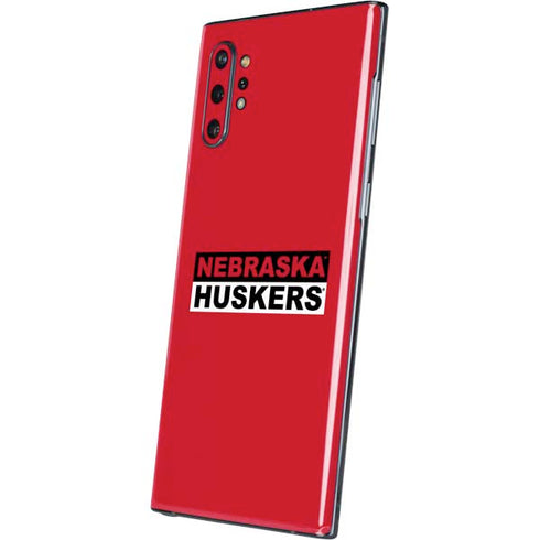 University of Nebraska Red Huskers Galaxy Note 10 Plus Skin