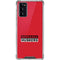 University of Nebraska Red Huskers Galaxy Note20 5G Clear Case