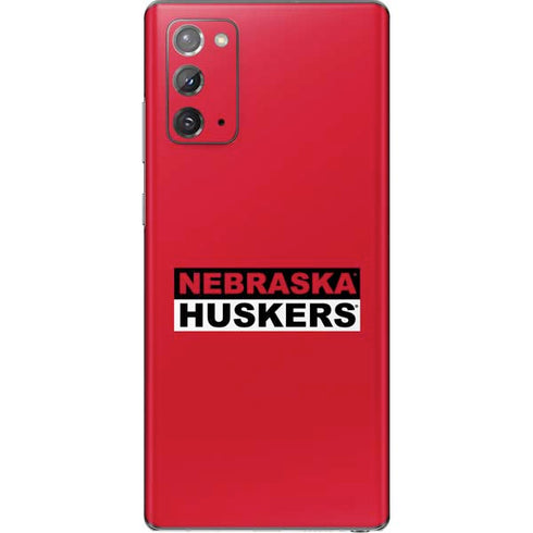 University of Nebraska Red Huskers Galaxy Note20 5G Skin