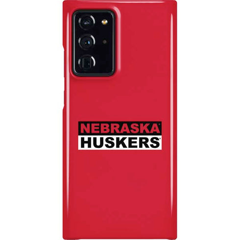 University of Nebraska Red Huskers Galaxy Note20 Ultra 5G Lite Case