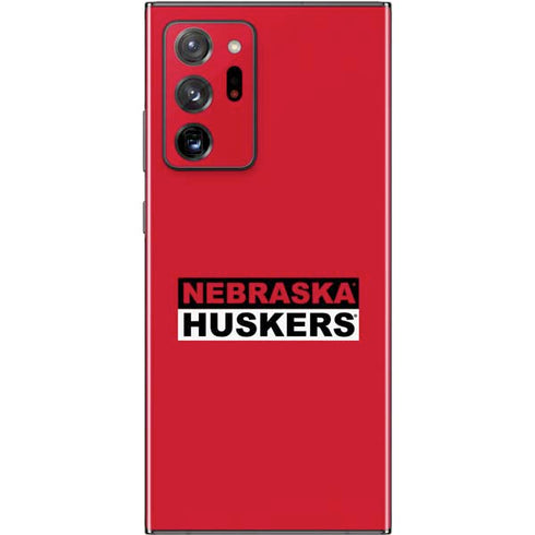 University of Nebraska Red Huskers Galaxy Note20 Ultra 5G Skin