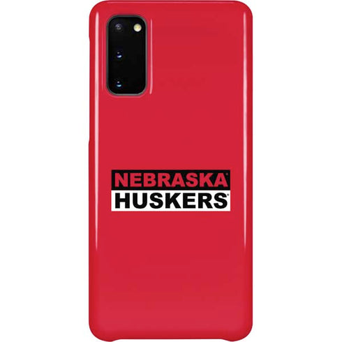 University of Nebraska Red Huskers Galaxy S20 Lite Case