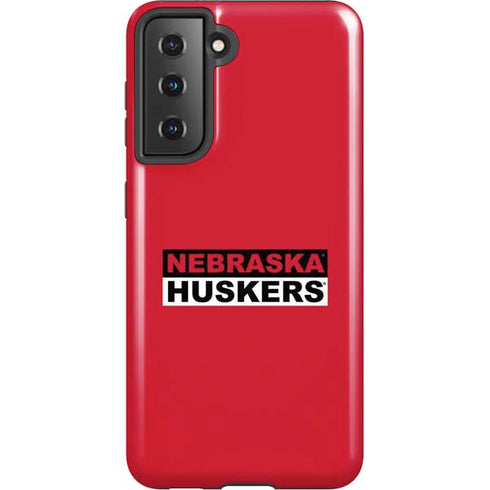 University of Nebraska Red Huskers Galaxy S21 5G Pro Case