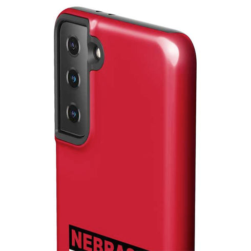 University of Nebraska Red Huskers Galaxy S21 FE Pro Case