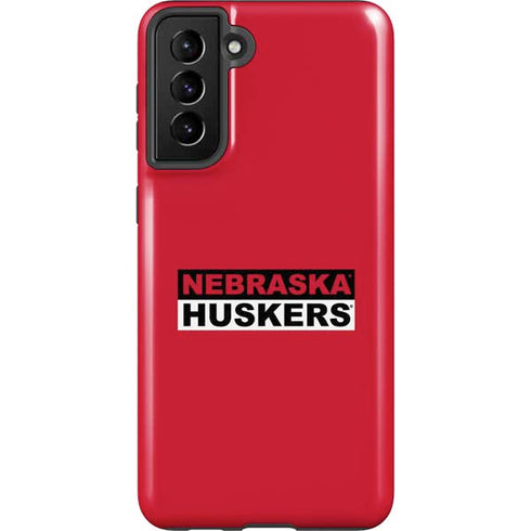 University of Nebraska Red Huskers Galaxy S21 Plus 5G Pro Case