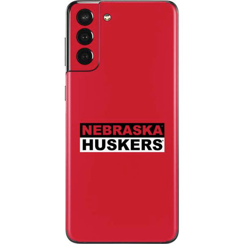 University of Nebraska Red Huskers Galaxy S21 Plus 5G Skin