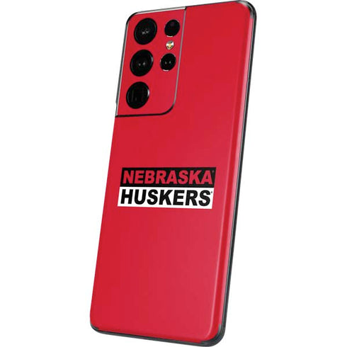 University of Nebraska Red Huskers Galaxy S21 Ultra 5G Skin