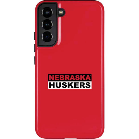 University of Nebraska Red Huskers Galaxy S22 Plus Pro Case