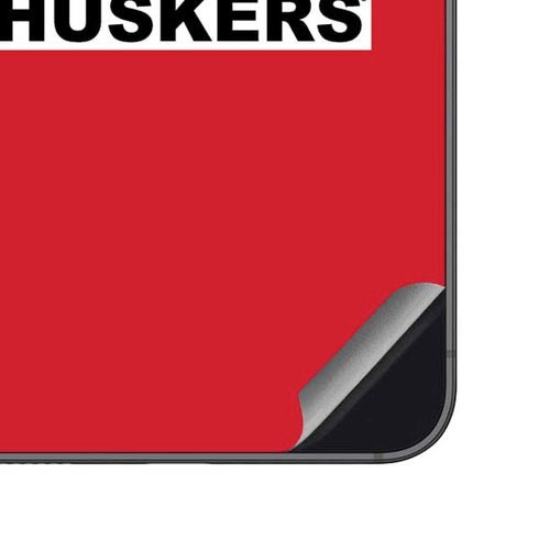 University of Nebraska Red Huskers Galaxy S23 FE Skin