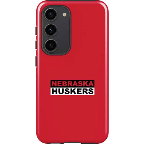 University of Nebraska Red Huskers Galaxy S23 Pro Case