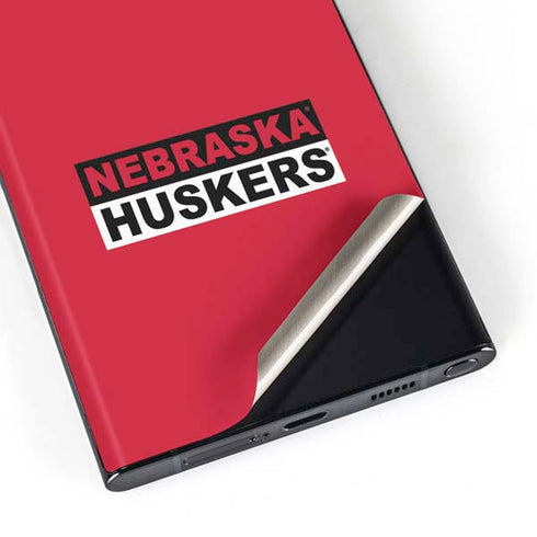University of Nebraska Red Huskers Galaxy S23 Ultra Skin