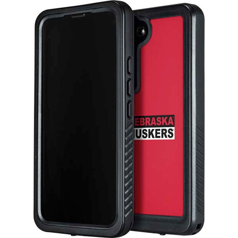 University of Nebraska Red Huskers Galaxy S23 Waterproof Case