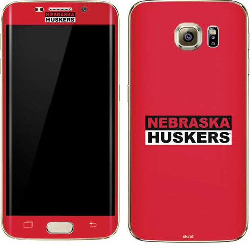University of Nebraska Red Huskers Galaxy S7 Edge Skin