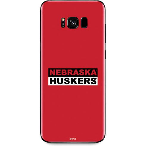 University of Nebraska Red Huskers Galaxy S8 Plus Skin