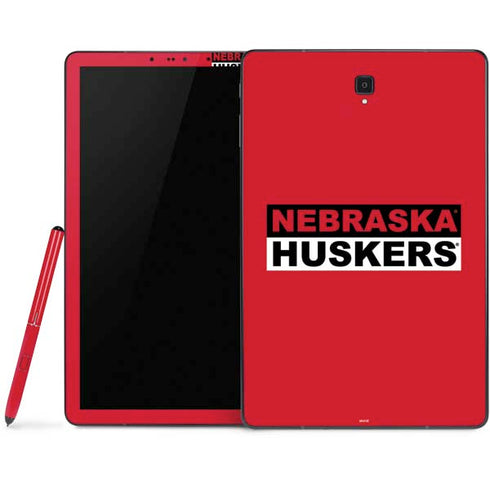 University of Nebraska Red Huskers Samsung Galaxy Tab Skin