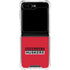 University of Nebraska Red Huskers Galaxy Z Flip5 5G Clear Case