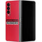 University of Nebraska Red Huskers Galaxy Z Fold4 5G Skin
