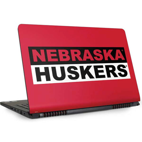 University of Nebraska Red Huskers Dell Inspiron Skin