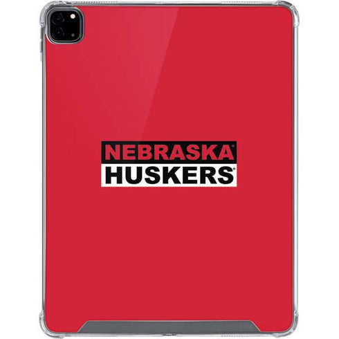 University of Nebraska Red Huskers iPad Pro 12.9in (2020) Clear Case