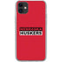 University of Nebraska Red Huskers iPhone 11 Clear Case