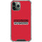 University of Nebraska Red Huskers iPhone 11 Pro Max Clear Case