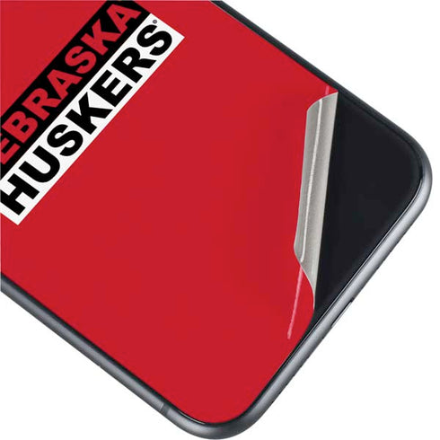 University of Nebraska Red Huskers iPhone 11 Skin