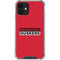 University of Nebraska Red Huskers iPhone 12 Clear Case
