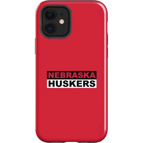 University of Nebraska Red Huskers iPhone 12 Impact Case