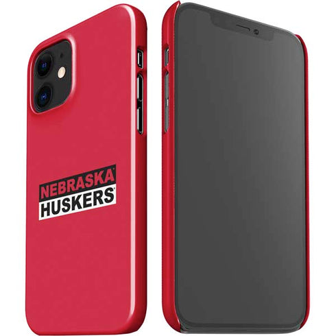 University of Nebraska Red Huskers iPhone 12 Mini Lite Case